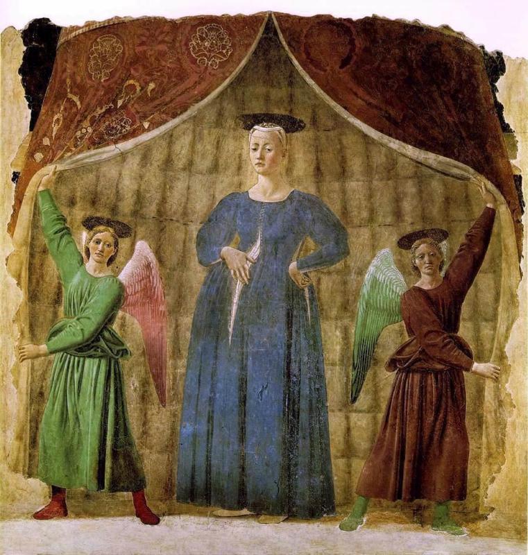 Piero della Francesca Madonna del parto China oil painting art